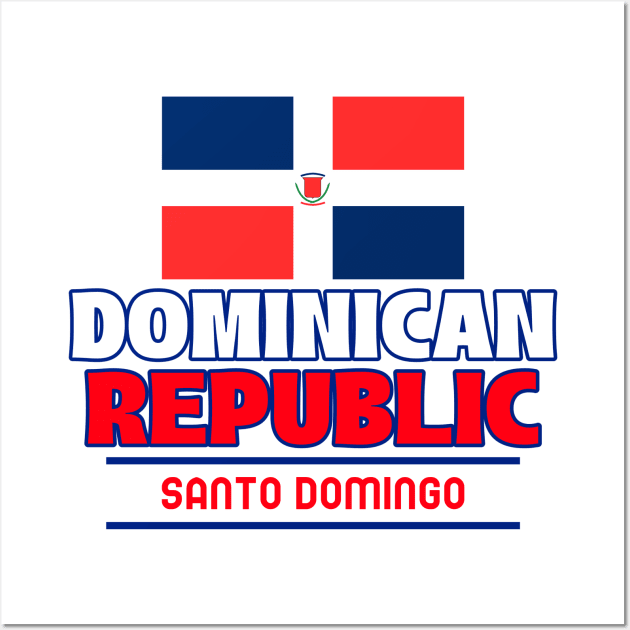 Dominican Republic Santo Domingo Wall Art by Tip Top Tee's